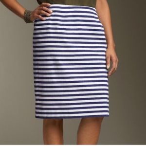 💙TALBOTS💙NWT SIZE 4 STRIPED CLASSIC PENCIL SKIRT